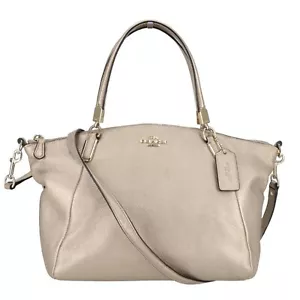Coach 2way Tote Bag Shoulder Bag Leather Pink F34493 Woman - Picture 1 of 11