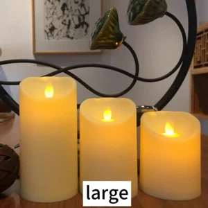 1pc LED Flameless Flickering Candle Lights - Battery-Powered-large - Picture 1 of 2