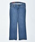 J. CREW Womens Low Waist Bootcut Jeans W32 L31 Blue Cotton JM11
