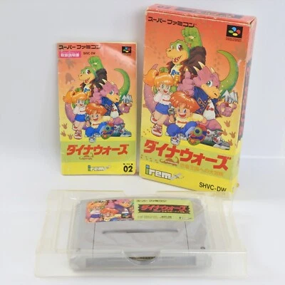 DYNA WARS Dinosaurs Super Famicom Nintendo 4259 sf - Image 1 of 4