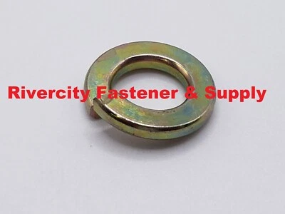 RIVERCITY FASTENER & SUPPLY 3/8 Grade 8 Lock Washers 3/8" Grade Eight Split Lock Washer .375 Locking