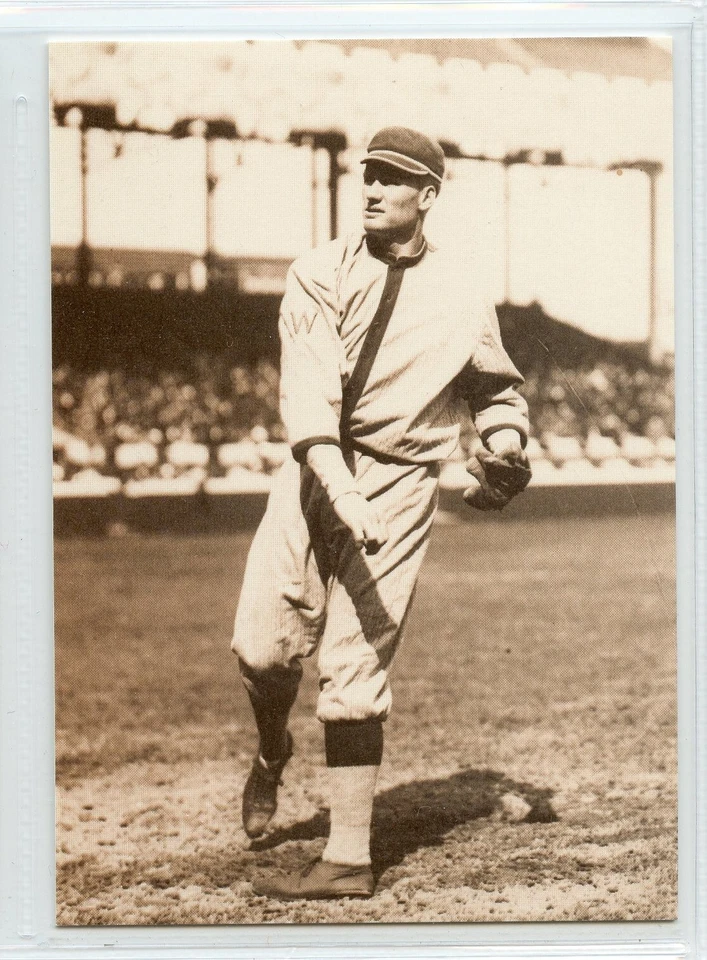 1987 Conlon Baseball Immortals - #6 - Walter Johnson - Washington Senators - Image 1 of 1