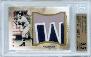 2009 SPORTKINGS BOX TOP REDEMPTION - 1/1 ALEX RODRIGUEZ RELIC! - BGS TRUE 9.5 - Picture 1 of 2