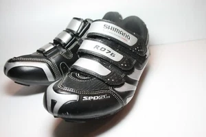 Shimano RD76 SPD SL Mens Bike Cycling Raid Shoes Black Size 41 7.5 - Picture 1 of 14
