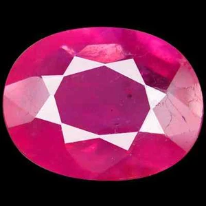 2.35 cts Natural Oval-cut Pink-Red VVS Ruby (Madagascar) - Picture 1 of 9