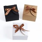 10pcs 20pcs Black/White/Kraft Paper Box For Jewelry Cardboard Packing Boxes NEW