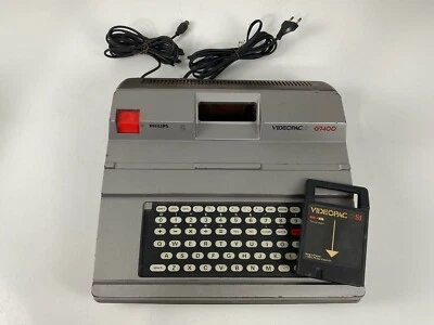Computadora doméstica vintage PHILIPS VIDEOPAC G7400 VideoPac + consola retro Foto 1 de 4