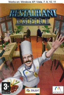 Restaurant Empire PC Game 2003 Windows 10 11 - Image 1 of 2