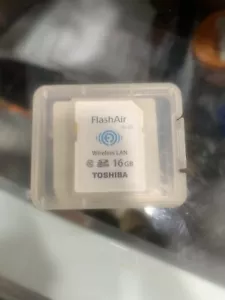 Toshiba FlashAir SDHC Class 10 16GB Wireless SD Card W-03 BULK PACKAGING - Picture 1 of 1