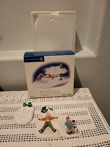 Department 56 Angels In The Snow Set 2 Stück Snow Village 1999 in OVP - Bild 1 von 24