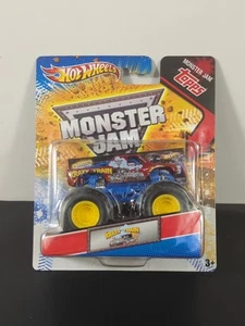KRAZY TRAIN Hot Wheels Monster Jam Truck TOPPS Tarjeta Diecast 1:64 Camión Sellado - Imagen 1 de 13
