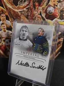 NEVILLE SOUTHALL AUTOGRAPH ON CARD 02/05 FUTERA UNIQUE IMPERIAL WALES IMA04 - Picture 1 of 2