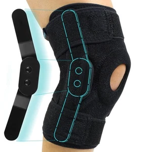 Rodillera con bisagras PEIIK para dolor de rodilla - Soporte de rodilla ajustable con extraíble... - Imagen 1 de 6