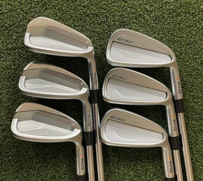 Conjunto combo Ping i230/Blueprint S 5-W ponto laranja masculino destro - ouro dinâmico 120 X100 - Imagem 1 de 4