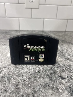 Cartucho Wrestlemania 2000 N64 solo probado funcionando 🚀ENVÍO GRATUITO 🚀 Foto 1 de 4