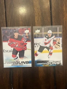New Jersey Devils Young Guns Lot (2) - Brandon Gignac And Reilly Walsh - Picture 1 of 2