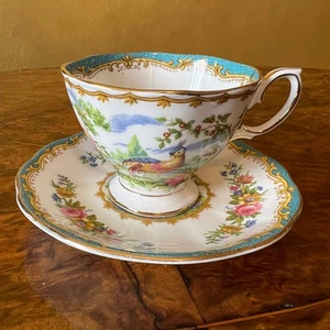Royal Albert Chelsea Bird Tea Cup & Saucer - Imagen 1 de 7