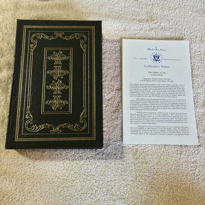 Easton Press John Adams A Life by John Ferling  Presidents Library - Image 1 of 4