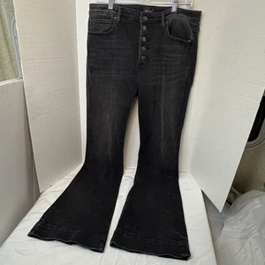 Driftwood Wyatt Classic Flare Jeans Dark Night Damengröße 32 x 34 - Bild 1 von 10