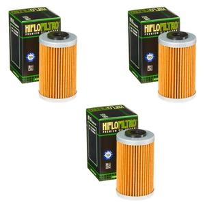 Hiflofiltro HF655 Oil Filter 3 Pack KTM 250 XCF-W 4-Stroke, 250 XC-F - Picture 1 of 2