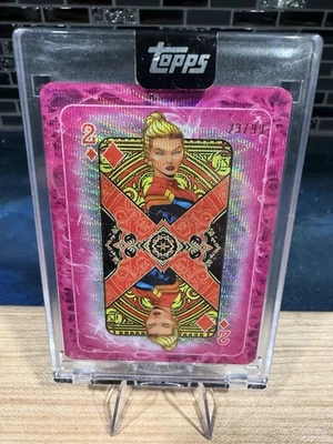 2025 Marvel Mint Gambit Deck Captain Marvel /99 - Image 1 of 2