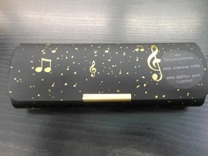 + Brillenetui mit Putztuch "Noten allover" - All about music ; Die Spiegelburg + - Bild 1 von 2