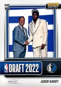 Jaden Hardy #DN24 2022-23 Panini borrador instantáneo noche #/618 - Imagen 1 de 2