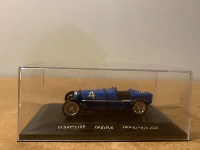 BRUMM BUGATTI T59 GRAND PRIX 1933 1/43 EN BOITE AG A12 - Photo 1/4