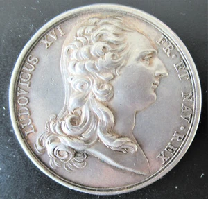 FRANCE-c.1781- CITY OF STRASBOURG TO FRANCE JUBILEE- SILVER -VERY RARE - Picture 1 of 2
