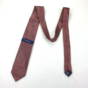 John Ashford Mens Tie Hand Made 100% Silk New - Picture 1 of 6