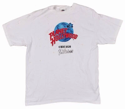 Camiseta firmada por Phil Hartman Planet Hollywood (Beckett LOA) Foto 1 de 4