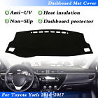 DashMat Dash Carpet Dashboard Mat Cover For Toyota Yaris Hatchback 2014-2017 A