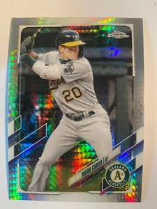 2021 Topps chrome Refractor #37 Prizm Mark Canha     - Picture 1 of 1