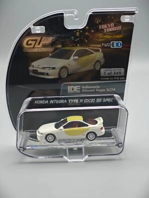 Greenlight Premium Honda Integra Tipo R DC2 Indonesia Expo IDE 2024 Ltd 449 piezas Foto 1 de 4