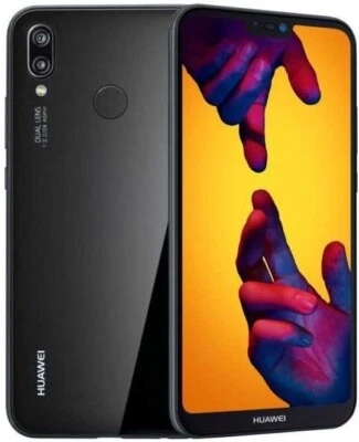 Huawei P20 Lite Single SIM 4G 64GB Black, Smartphones (14.8 cm (5.84")***RM - Image 1 of 4