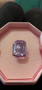 Swarovski Lucent ring Octagon cut, pink - Picture 1 of 3
