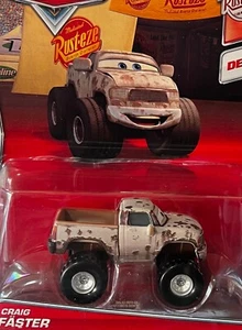 DISNEY PIXAR CARS "CRAIG FASTER" NEW IN PACKAGE, SHIP WORLD WIDE - Picture 1 of 2