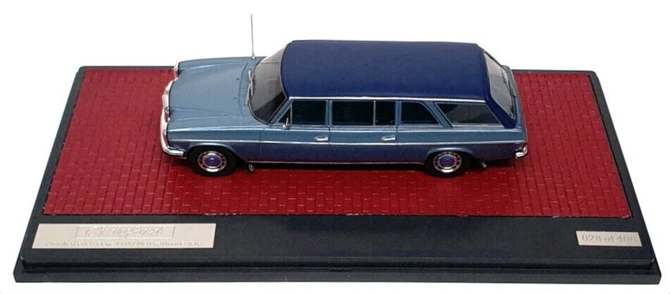 Mercedes W114 Lwb Crayford Estate 1971 Blu Matrix Mx51302-212 1:43 Benz 408 Pcs - Immagine 1 di 4