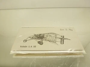 CLASSIC PLANE VOISIN LA III - UNBUILT KIT VACUFORM 1:72 - GOOD IN BAG - Picture 1 of 5
