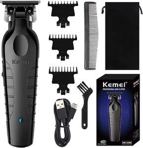 KEMEI Trimmer Professional Cordless Hair Clipper for Men Electric Beard Trimm... - Picture 1 of 7