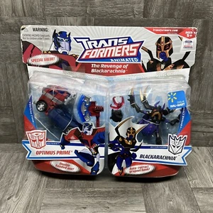 Transformers Animated Revenge of Blackarachnia Optimus Prime Open Package READ - Picture 1 of 14