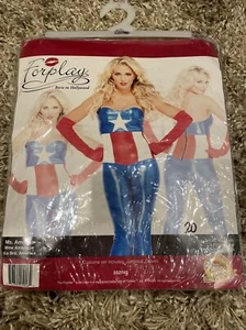 Foreplay Ms. America Adult Sexy Halloween Costume Cosplay Size S/M - Picture 1 of 4