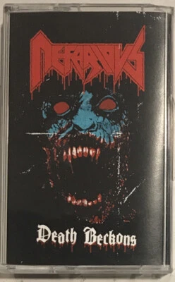 Nefarious - Death Beckons EP Cassette 2017 Headsplit Records – HSR106 - Image 1 of 2