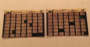 JOHNSON EVINRUDE OMC Microfiche Card Set 1977 Outboards 6-77 (2) Final Edition - Picture 1 of 3