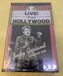 Live From Hollywood - Judy Garland VOL 1- Cassette - SEALED - Picture 1 of 3