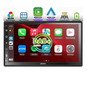 Autoradio ATOTO F7XE doppio DIN MP3 DAB/DAB + touchscreen Bluetooth USB CP - Foto 1 di 7