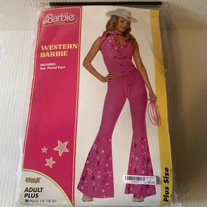Western Barbie Kostüm für Erwachsene - Barbie the Movie XLARGE +1 Größe 18-20 - Bild 1 von 5