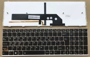 GB LAYOUT P55 P57 Keyboard For Gigabyte P35 V142645AK1 2Z703-UK355-S10S UK - Picture 1 of 2