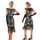 Dress Evening Beaded Tassel Dress Handmade Gown Vintage 1920S Sequined Plus Size