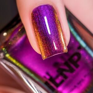 ILNP Tilted – Purple, Magenta, Orange, Green Ultra Chrome Nail Polish